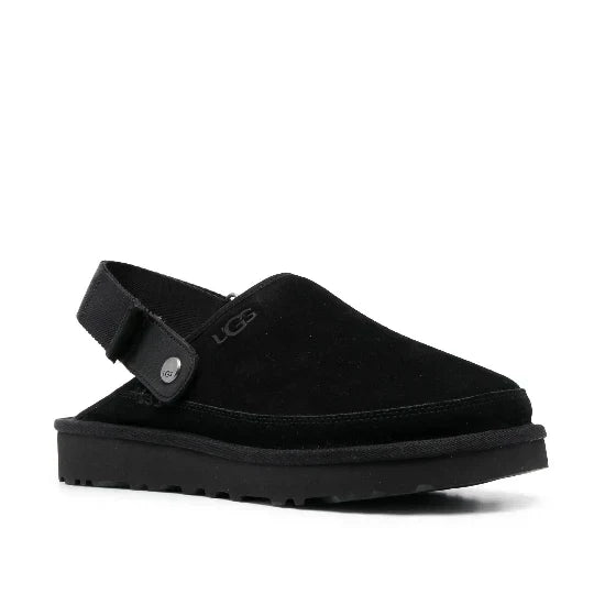 Goldencoast suede clogs