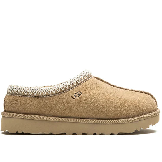 "W Tasmen Beige" suede slippers